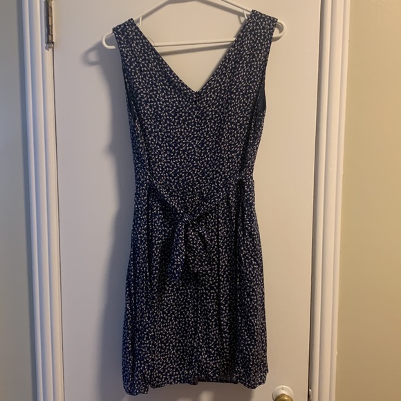 Never Worn/Perfect Condition Sm Wardrobe dress - Navy with pink/white design - Picture 4 of 7